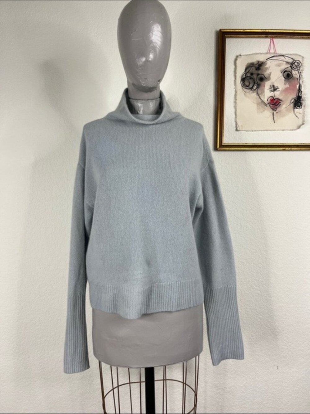 Wilfred Cyprie Sweater Luxe Cashmere Mockneck Sweater
